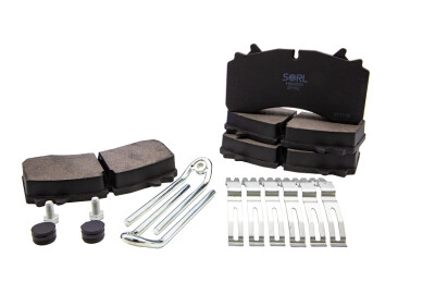 Колодки тормозные дисковые SAF SKRB 9022WI, Wabco PAN 22-1 SORL (HM4809+AK010)